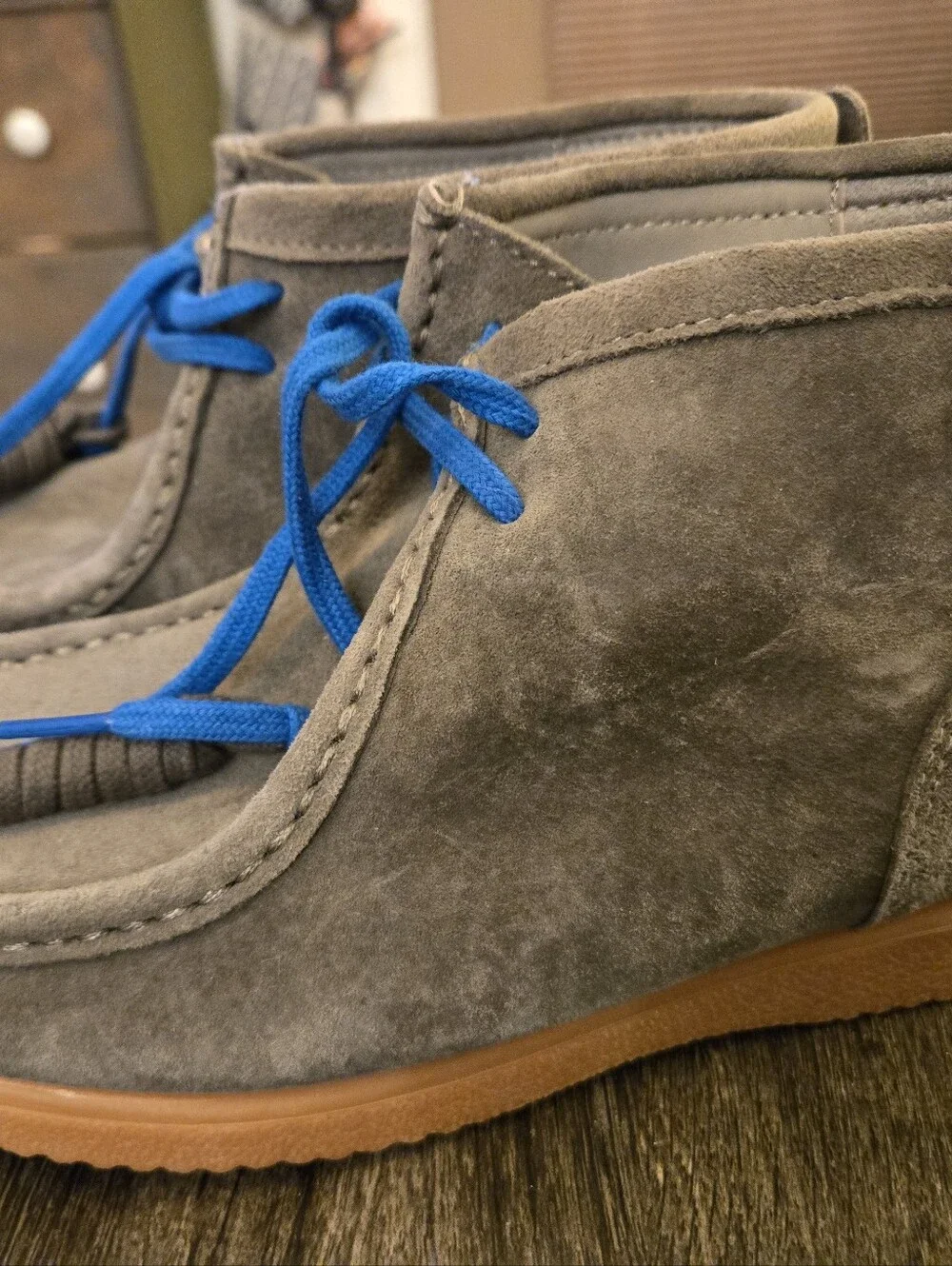 Hush Puppies Men's Bridgeport 2 Chukka Boot, Dark Grey Suede, 7